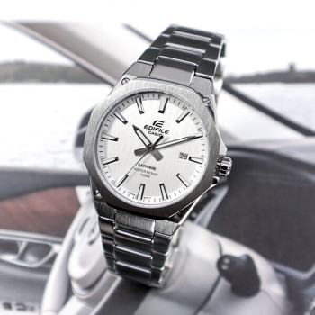 카시오 에디피스 슈퍼슬림 메탈 시계 EFR-S108D-7A